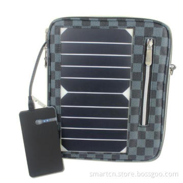 New Portable Mobile Solar Bag with 5000mAh Power Bank